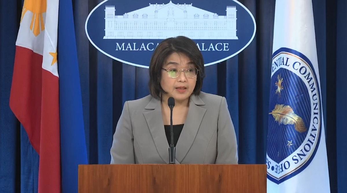 Palace Press Officer Usec. Claire Castro