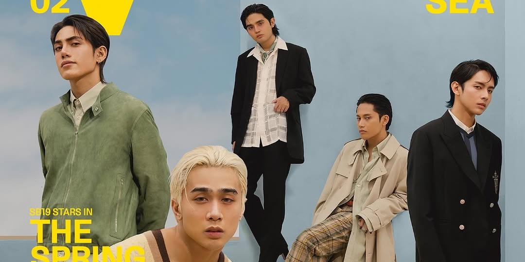 SB19 graces VMAN Southeast Asia's cover