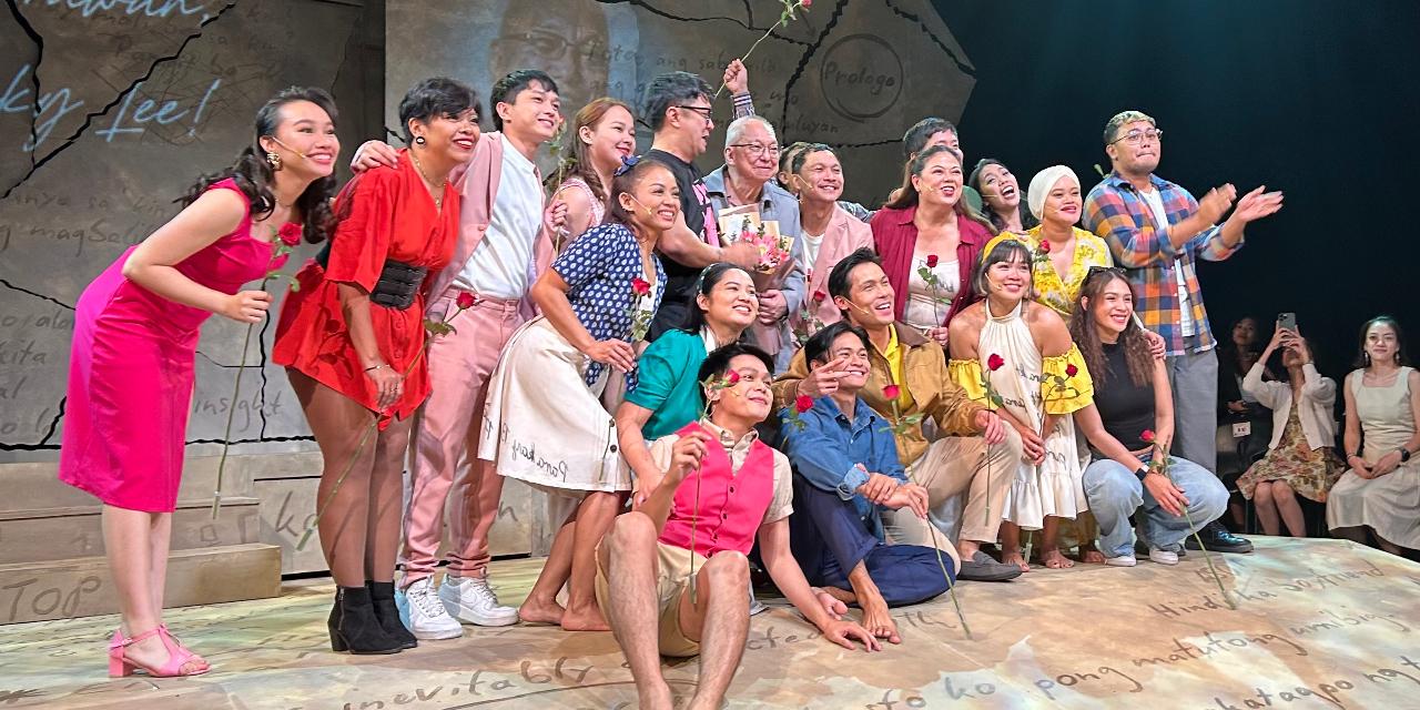 Ricky Lee 'fulfilled' watching his debut novel 'Para Kay B' on the theater stage