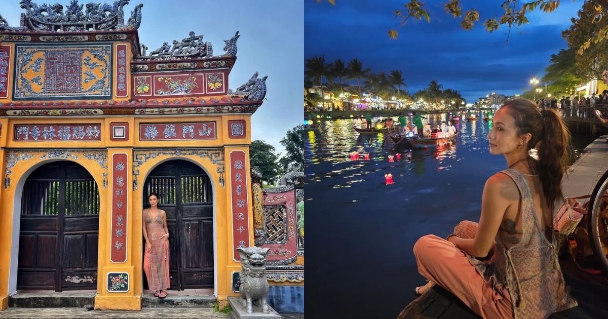 Solenn Heussaff discovers charm of Hoi An, Vietnam