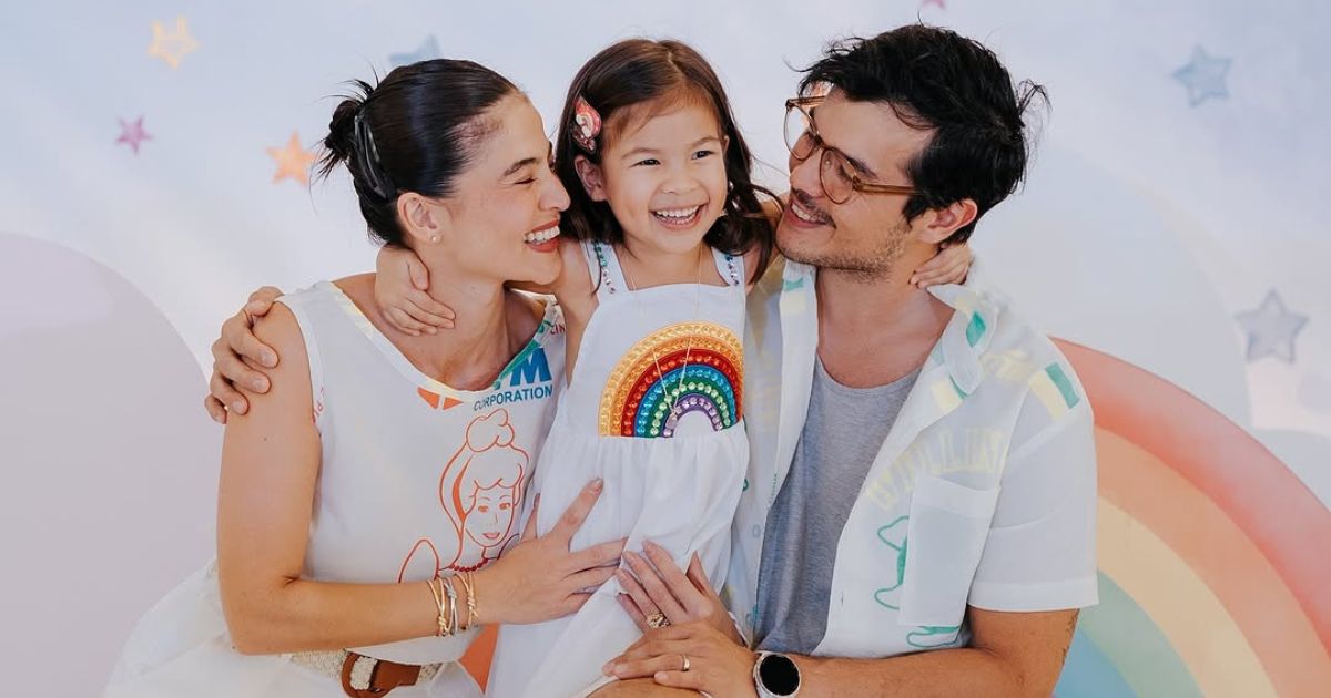Anne Curtis, Erwan Heussaff throw rainbow-themed party for Dahlia's 5th birthday