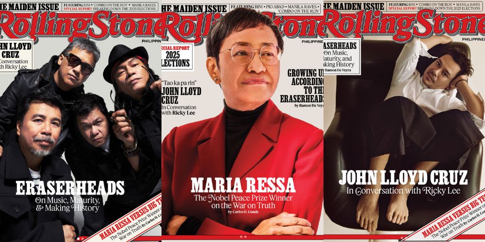 Eraserheads, John Lloyd Cruz, Maria Ressa are Rolling Stone Philippines ...