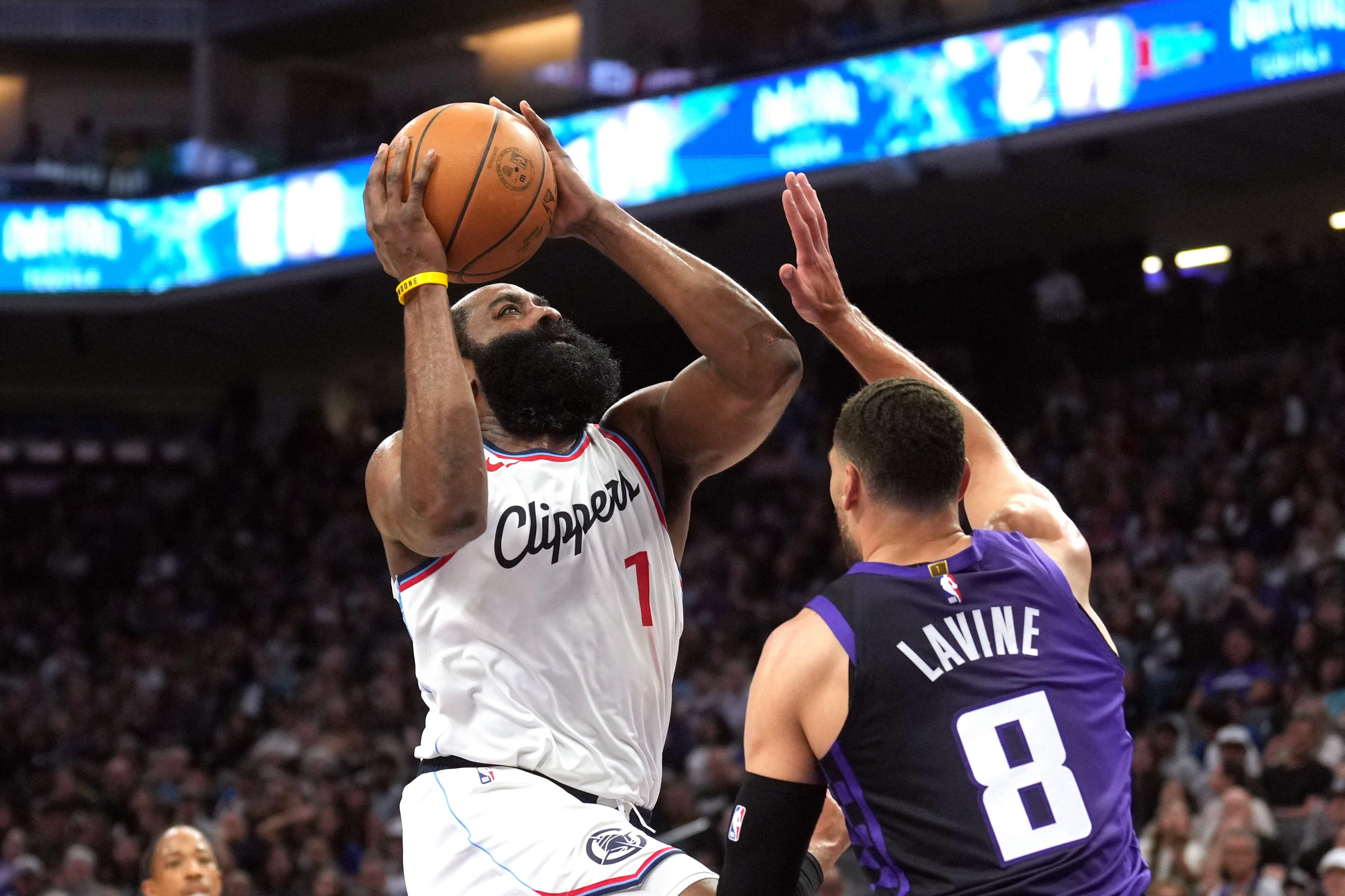 NBA: James Harden's triple-double leads Clippers to 7th straight win