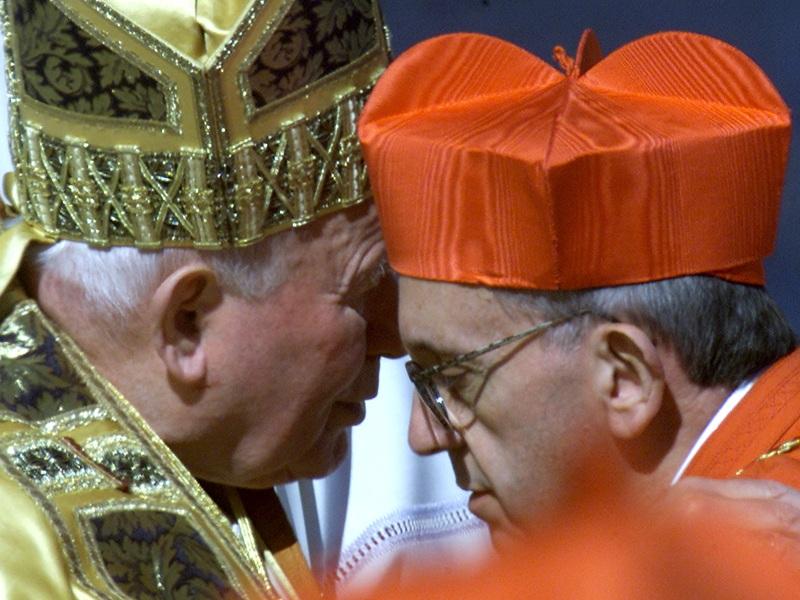 Two papal deaths 20 years apart, one expected, the other a surprise