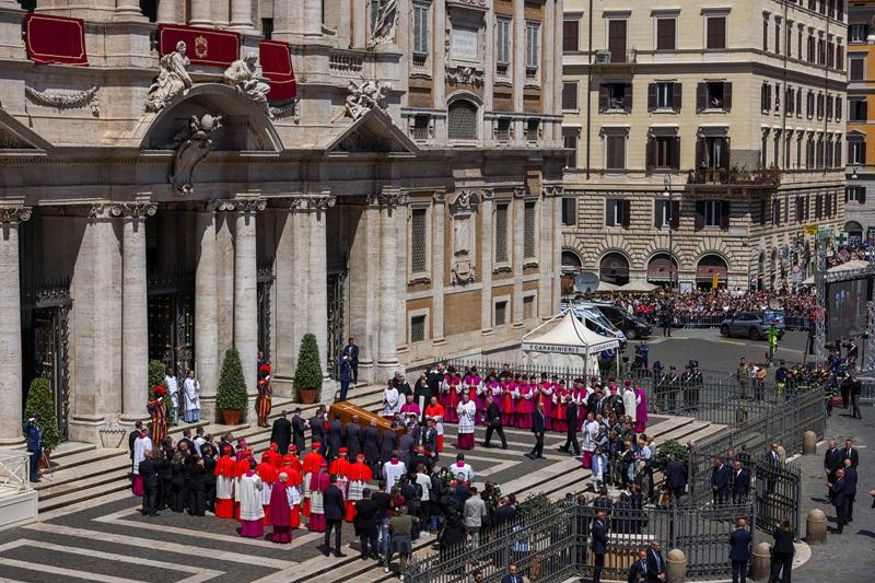 Pope Francis' funeral draws thousands, cardinal says his legacy must survive