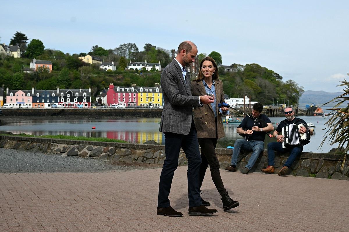 Prince William and wife Kate return to Scotland for wedding anniversary