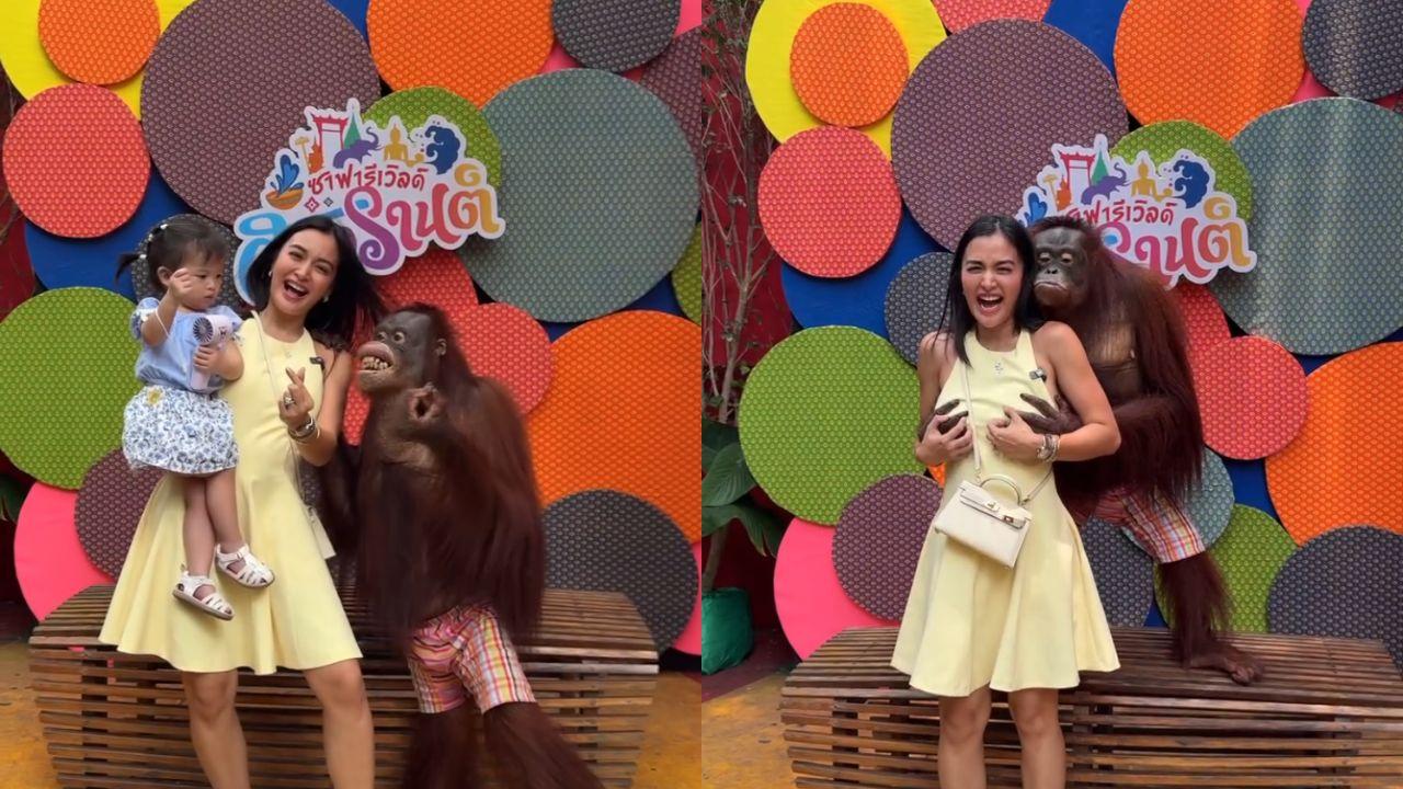 Kris Bernal shares hilarious encounter with orangutan in Bangkok