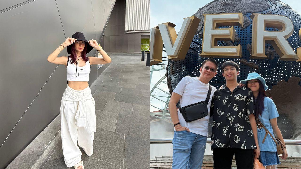 Heart Evangelista, Chiz Escudero, and kids go on ‘little adventure’ in Singapore