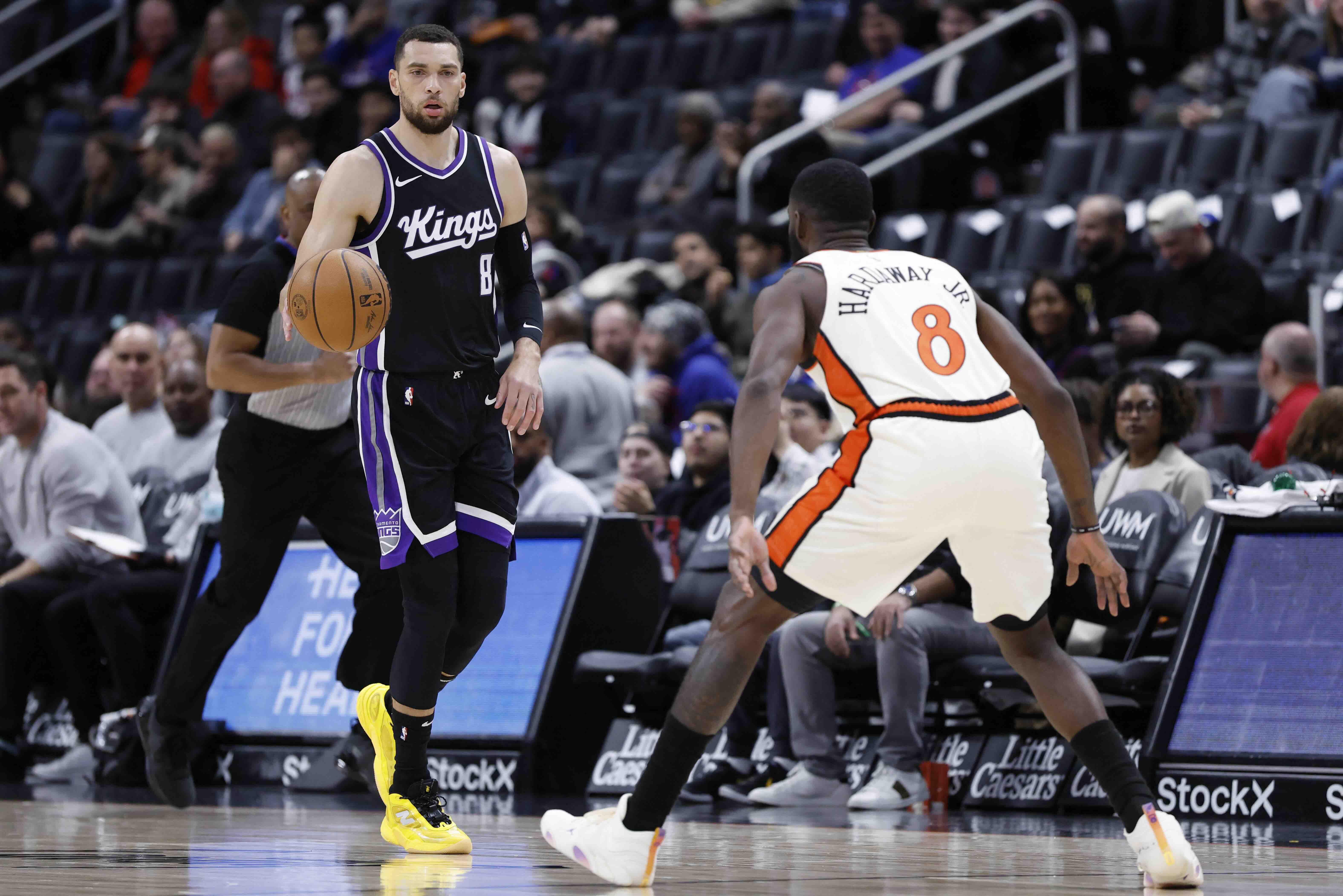 NBA: Zach LaVine, Kings storm back vs. Pistons