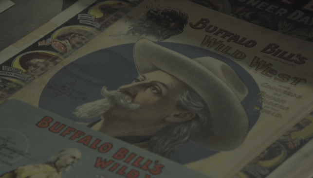 A flyer for the popular Buffalo Bill's Wild West show.