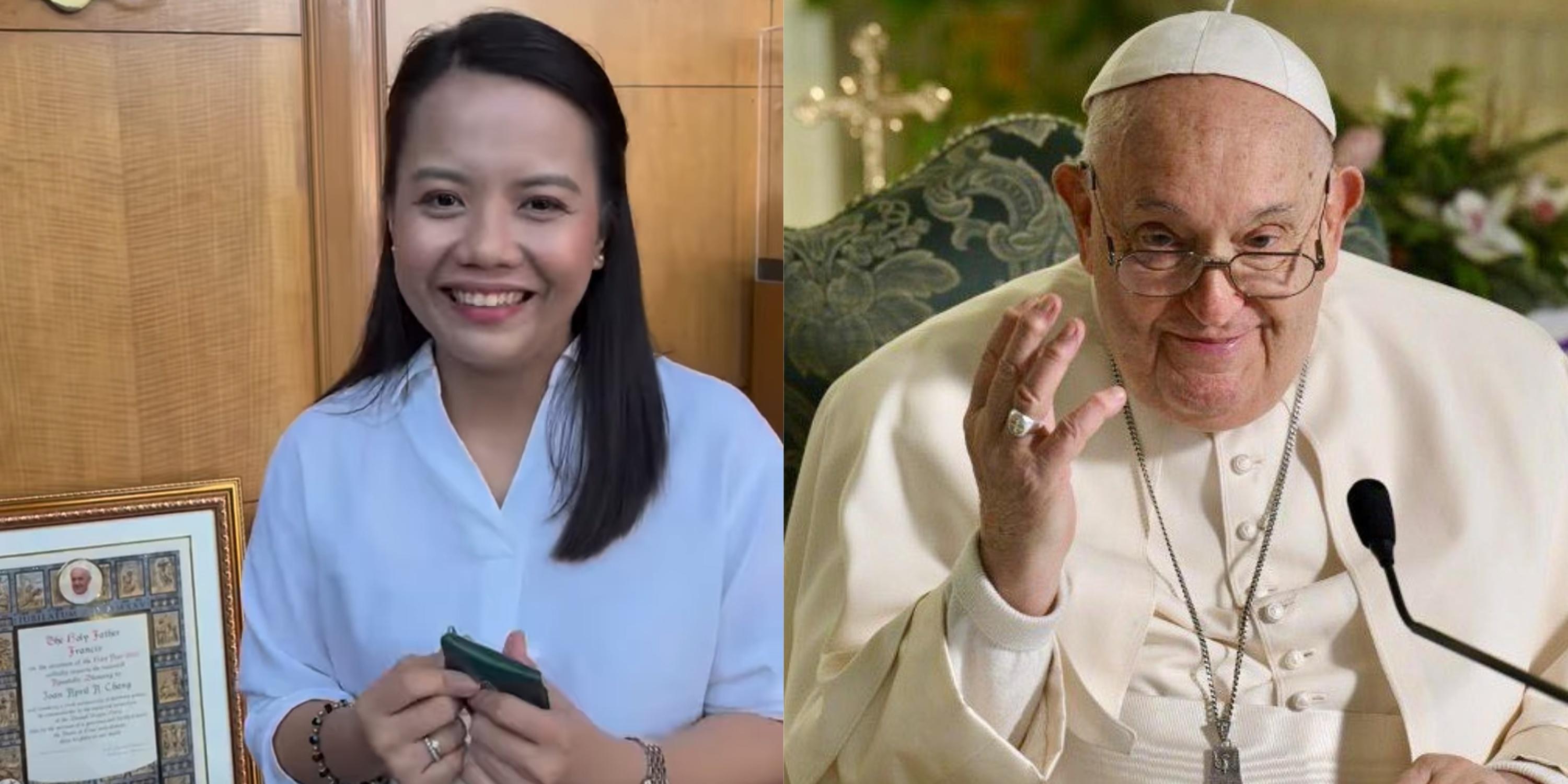 Filipina looks back on memorable encounter with Pope Francis in Rome