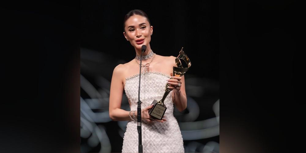 Heart Evangelista receives ‘Global Fashion Influencer of the Year’ award at EMIGALA 2025