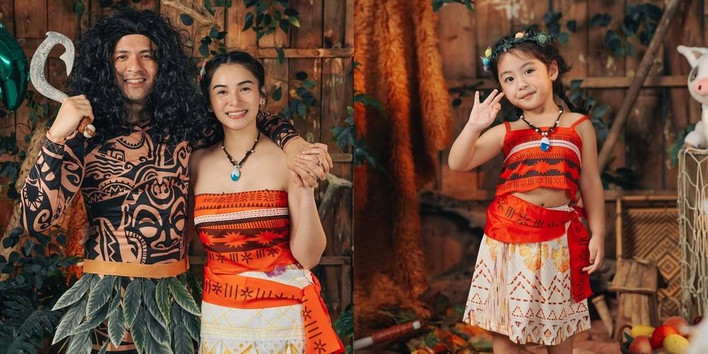 Jennylyn Mercado, Dennis Trillo's daughter Dylan marks 3rd birthday with 'Moana'-themed photoshoot