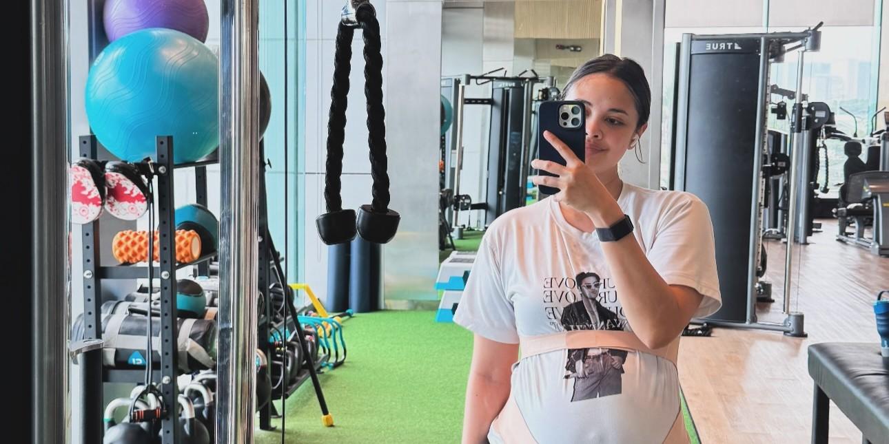 Megan Young stays active in third trimester: 'Peg ko si Iya Villania'