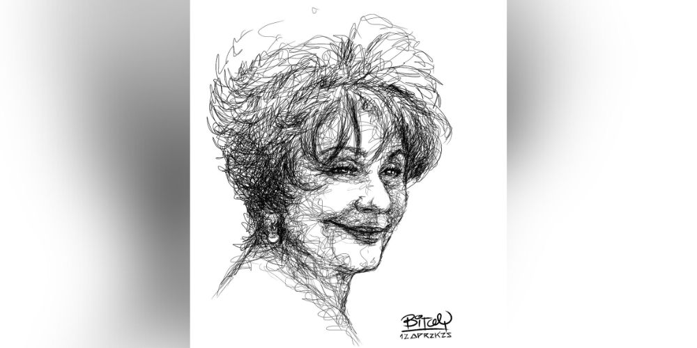 Michael V. pays tribute to Pilita Corrales with a portrait sketch