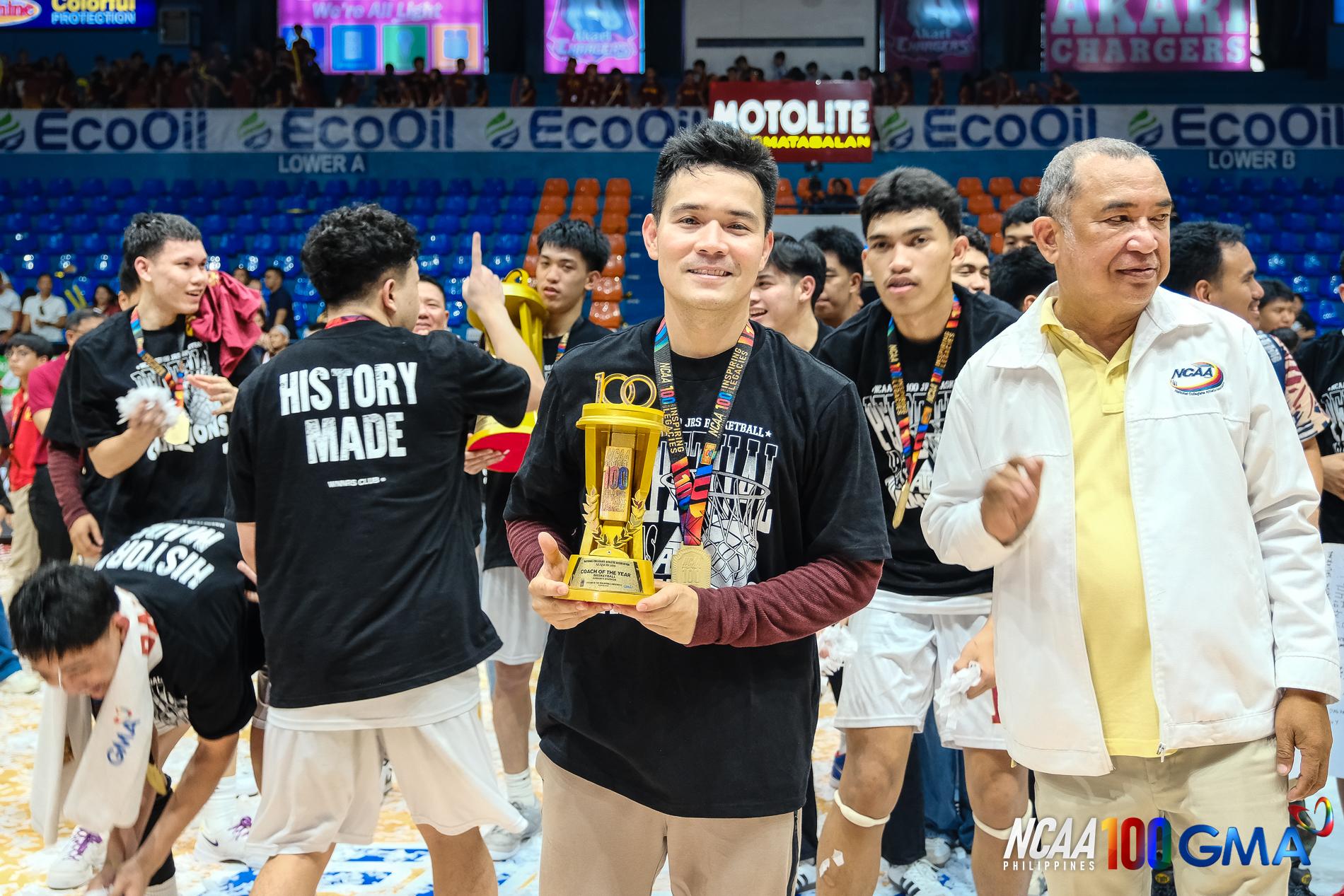 NCAA 100 Jrs: Perpetual Junior ALTAs coach Joph Cleopas