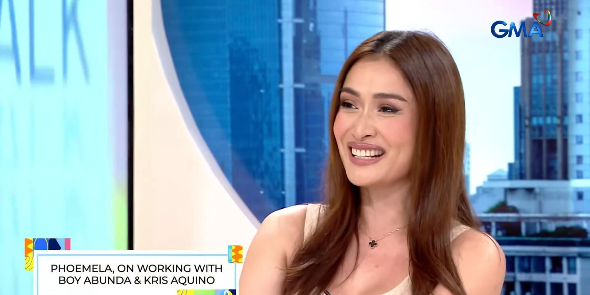 Phoemela Baranda shares what it was like working with Boy Abunda, Kris Aquino 