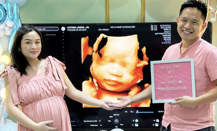Trina ‘Hopia’ Legaspi, husband Ryan Jarina reveal gender of second baby