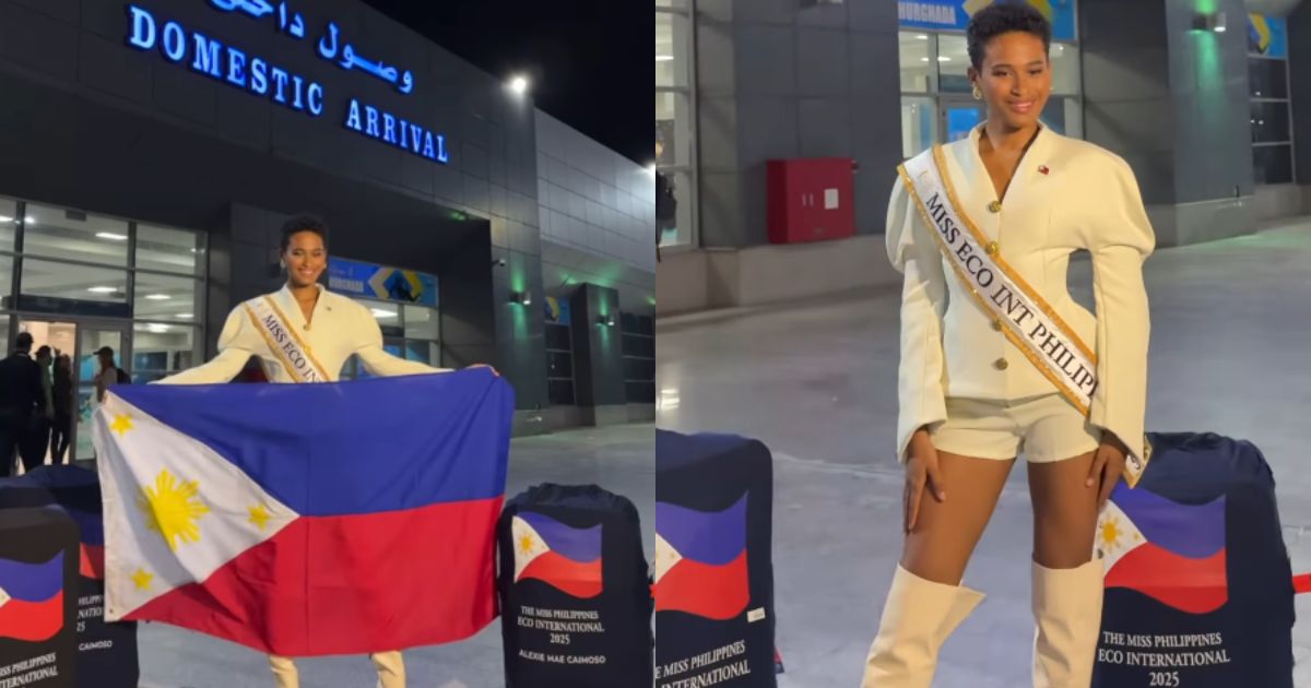 Alexie Brooks arrives in Egypt to compete in Miss Eco International 2025