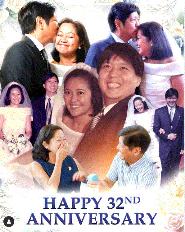 32 years of love: Marcos pens sweet message to First Lady