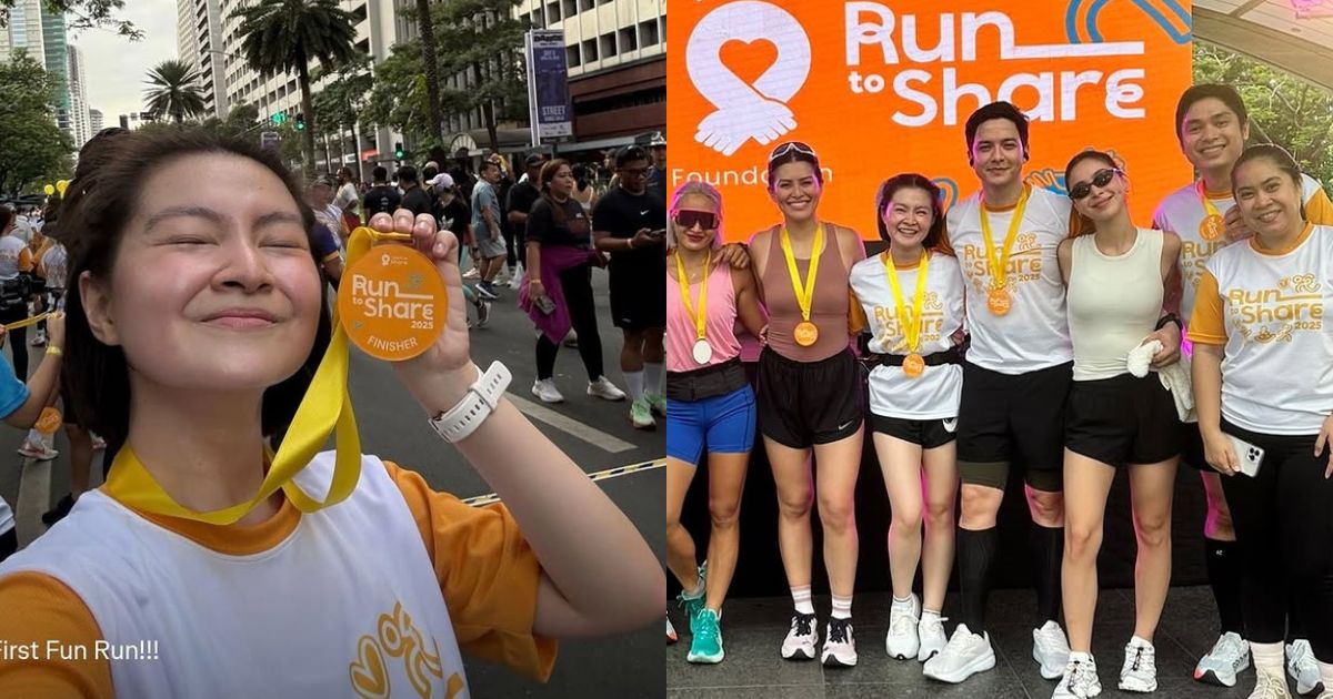 Barbie Forteza joins her first fun run