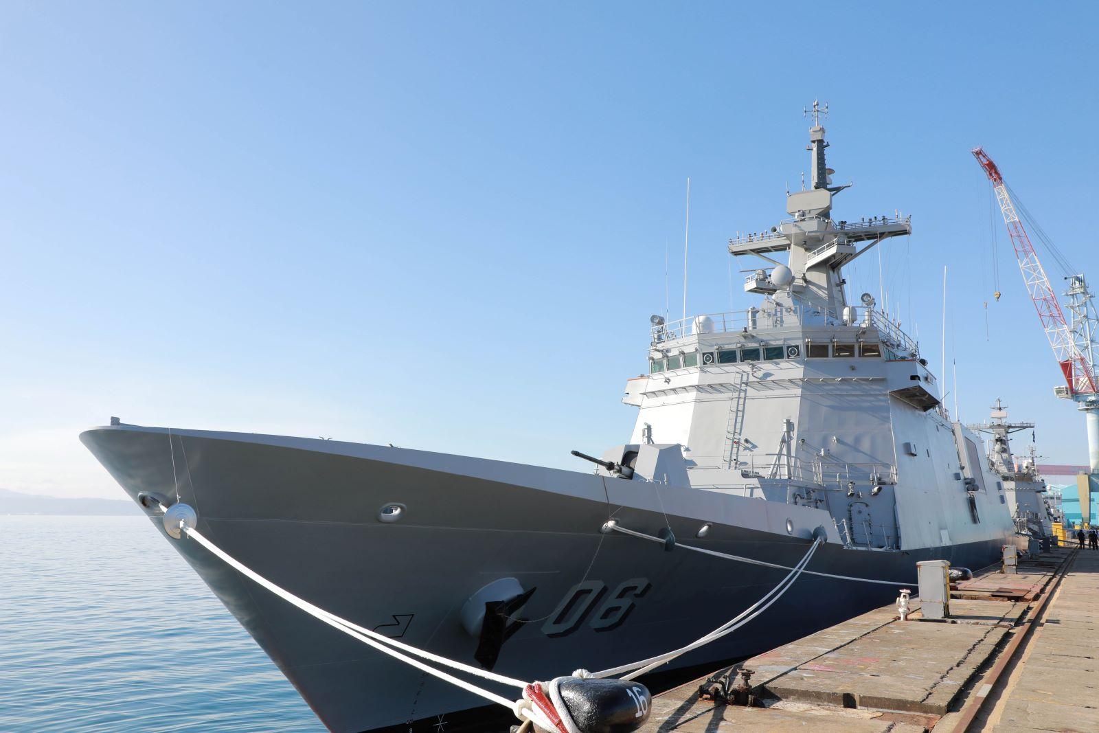 Newly acquired corvette from South Korea arrives in PH 