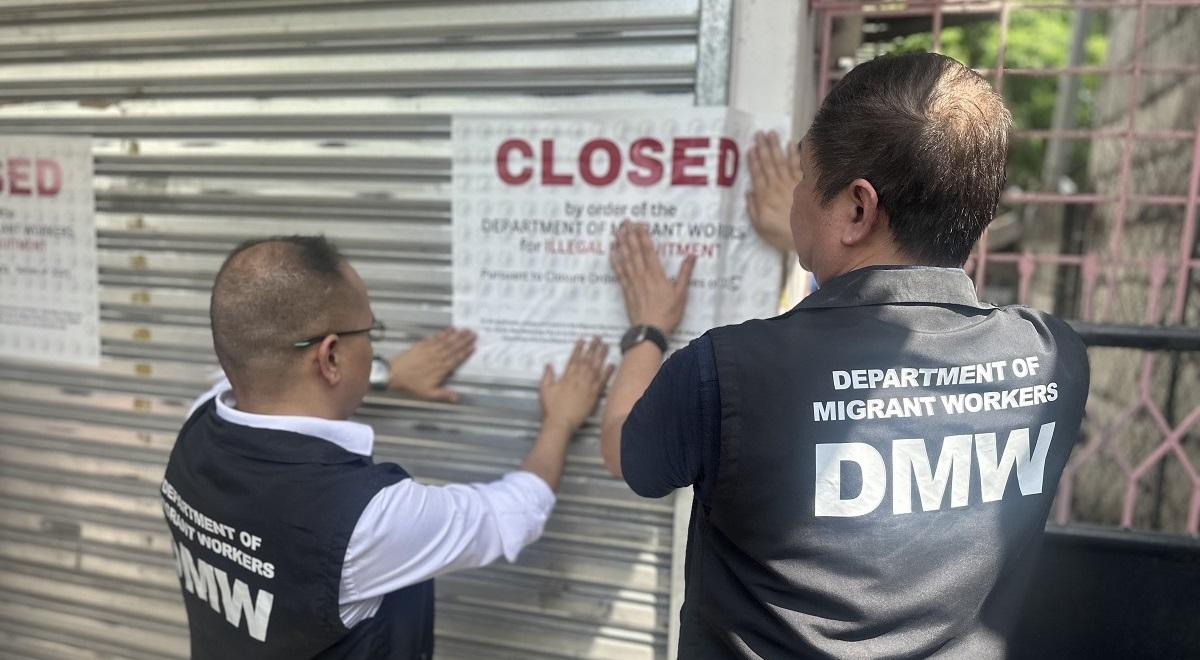 Agency in San Fernando, Pampanga closed by DMW over alleged illegal recruitment