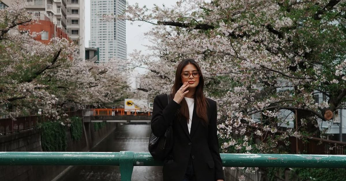 Gabbi Garcia is picture-perfect with Japan's cherry blossoms