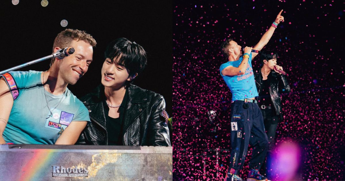 Jin of BTS, Coldplay perform 'My Universe', 'The Astronaut