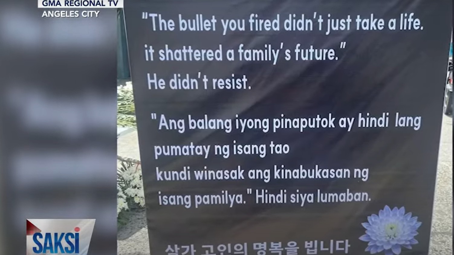 Korean man killed in Pampanga robbery