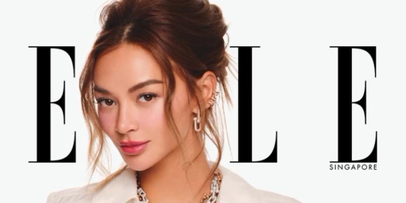 Kylie Verzosa is Elle Singapore's April cover star