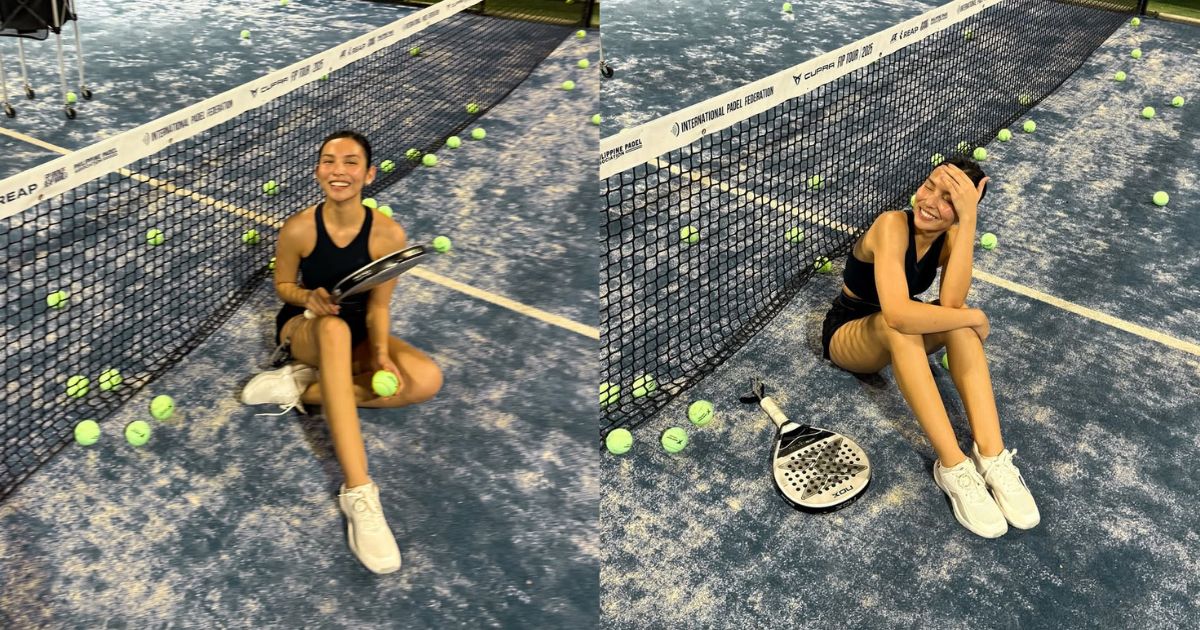 Kyline Alcantara marks first time playing Padel: 'Tiring but fun'