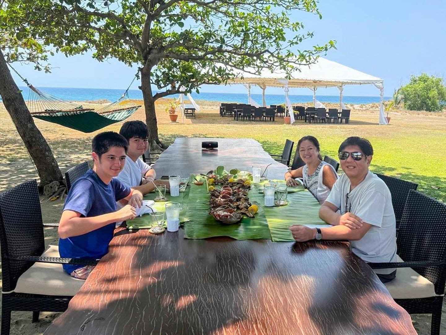Marcos First Lady Liza Suba beach Ilocos Norte