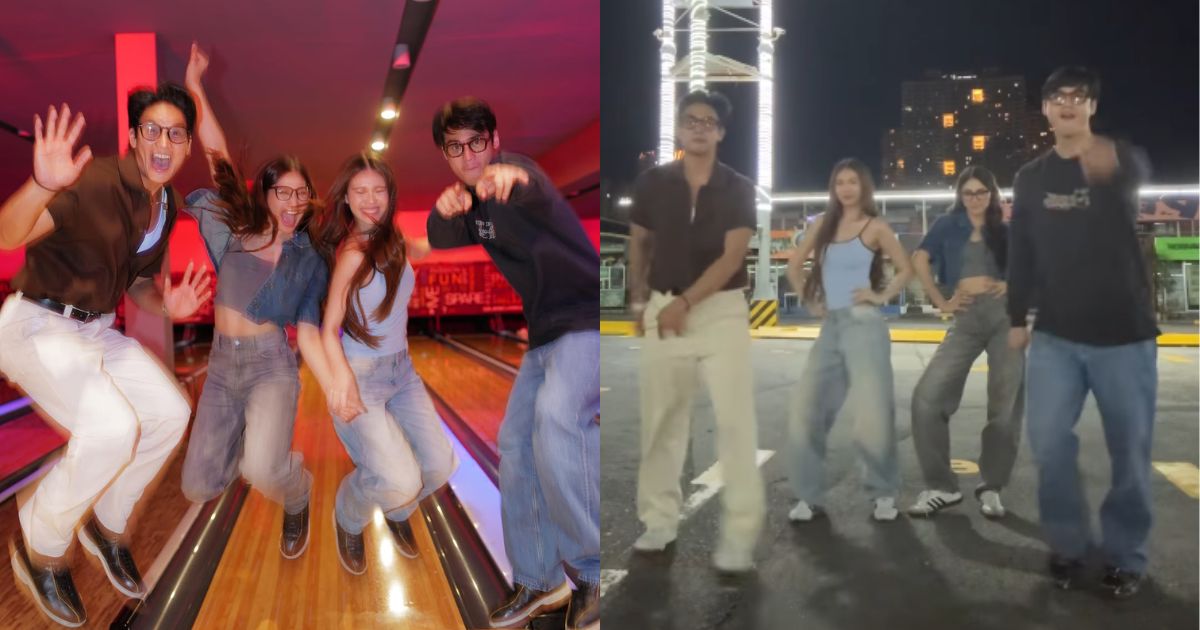 Michael Sager, Emilio Daez reunite with BINI Jhoanna, Stacey in new dance video