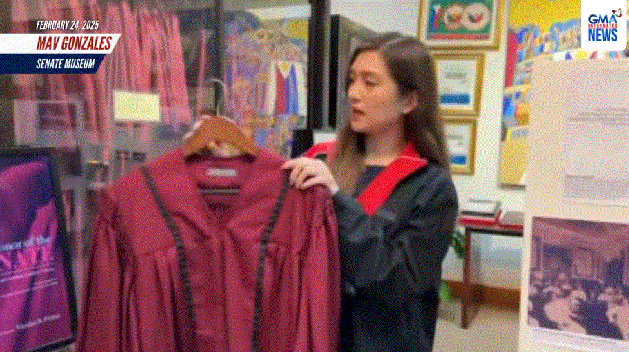 Senators’ robes for Duterte’s impeachment trial set.