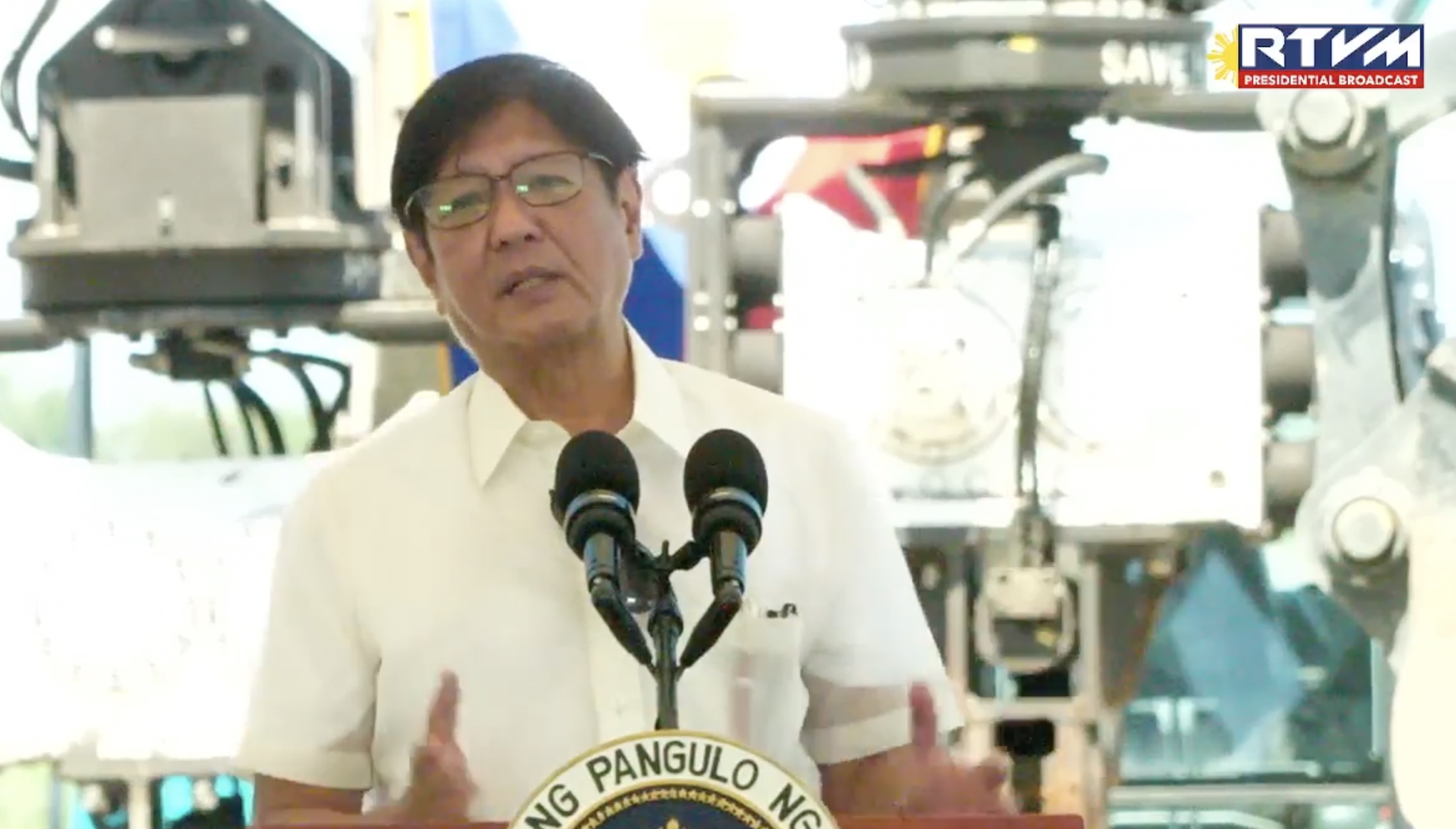 Marcos cites solar irrigation as sustainable solution in Pangasinan agri