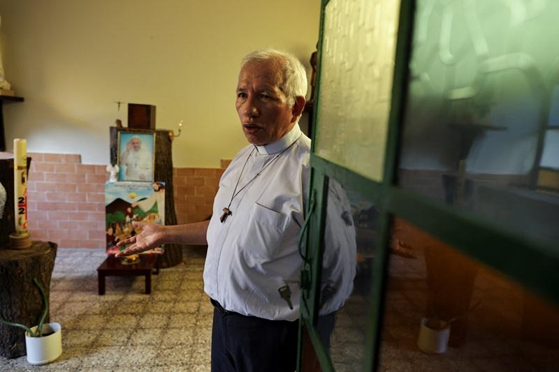 As a young priest in Peru, Pope Leo XIV survived a bomb threat and charmed locals