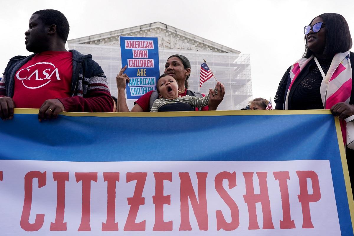 US Supreme Court scrutinizes Trump bid to restrict birthright citizenship