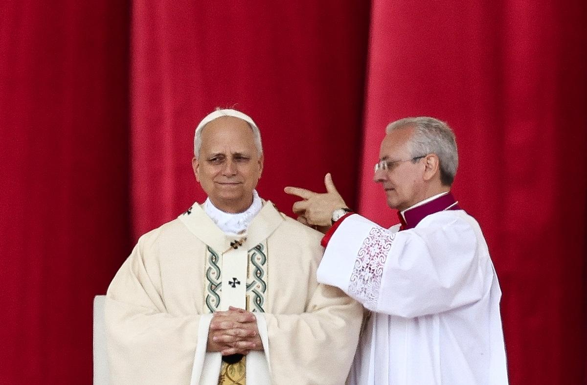 What was bestowed on Pope Leo XIV during his inauguration