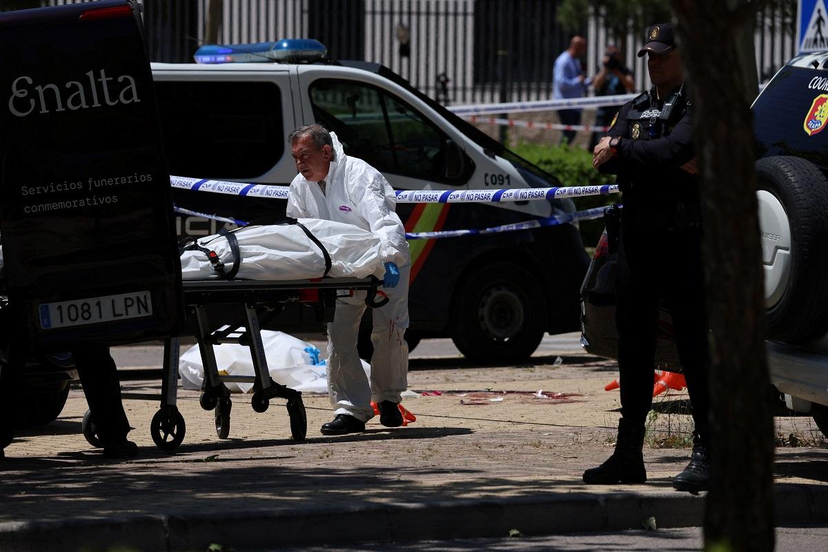 Ukrainian ex-politician shot dead outside elite American school in Madrid