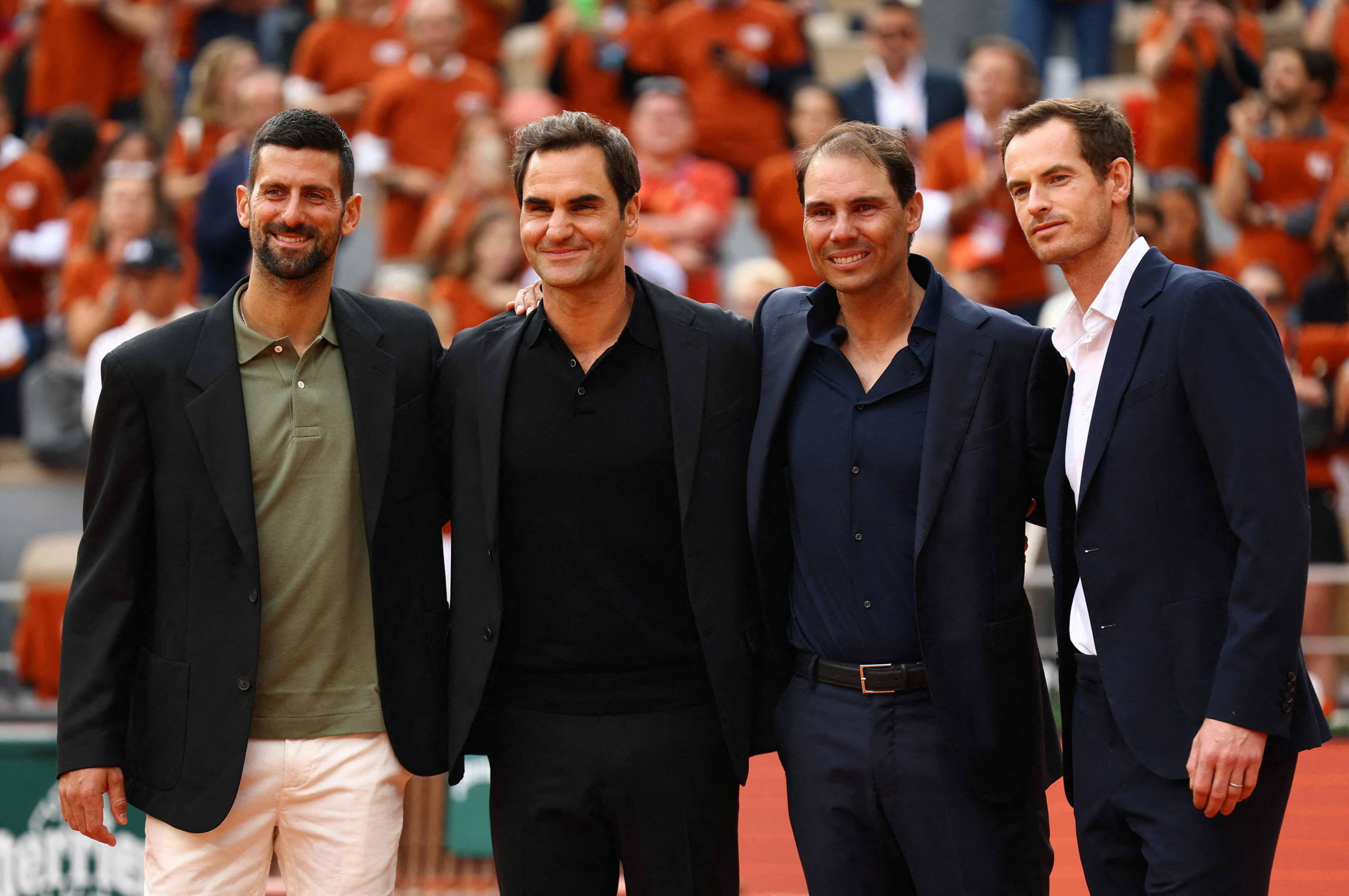 Last man playing Djokovic sad that Big Four rivals are now gone