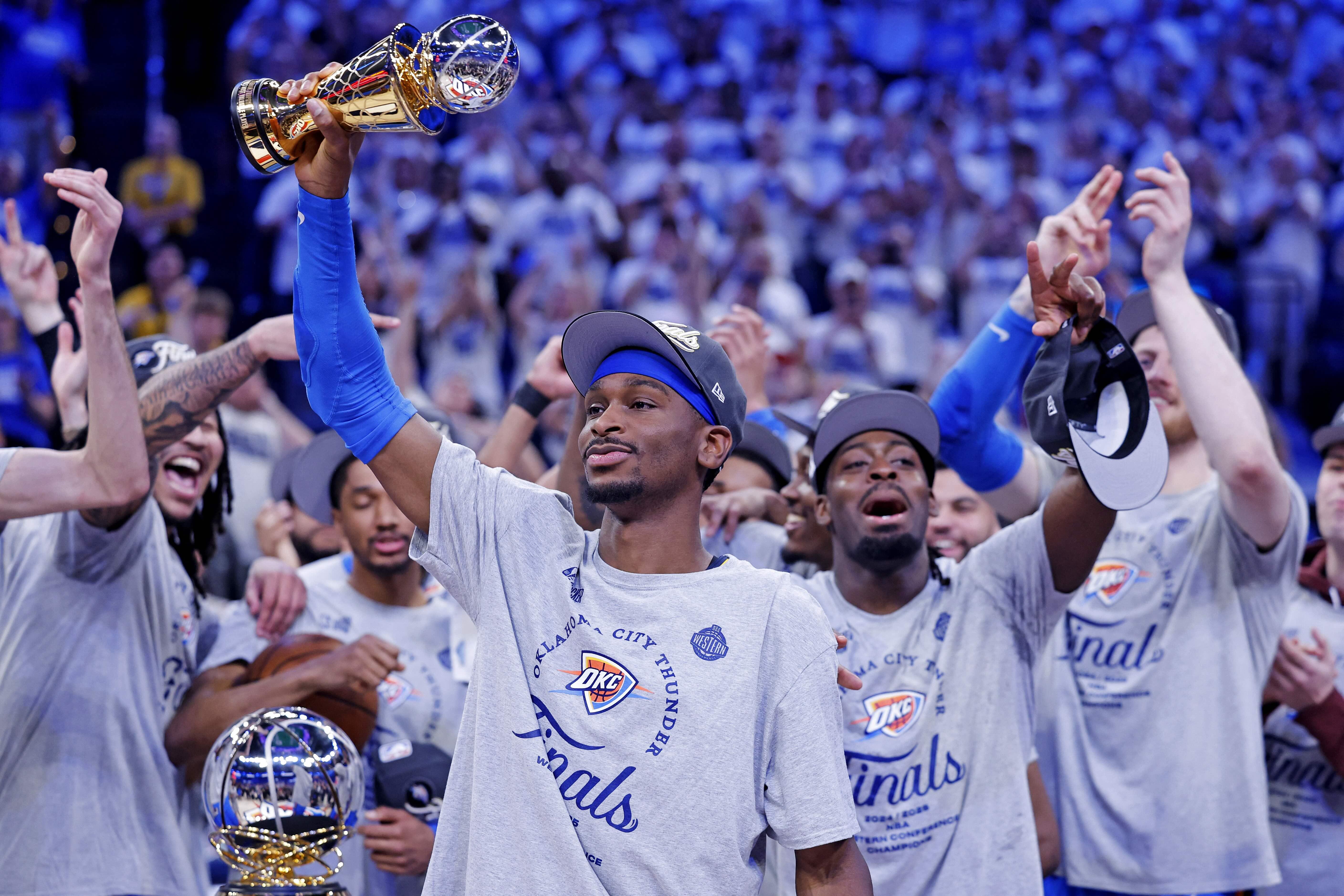 NBA: Thunder thrash Wolves in Game 5, storm into NBA Finals