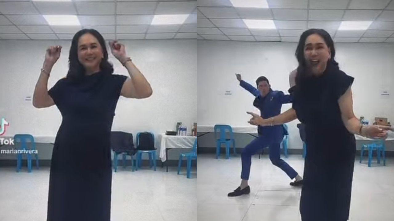 Dingdong Dantes, Charo Santos-Concio take on 'Anxiety' dance challenge