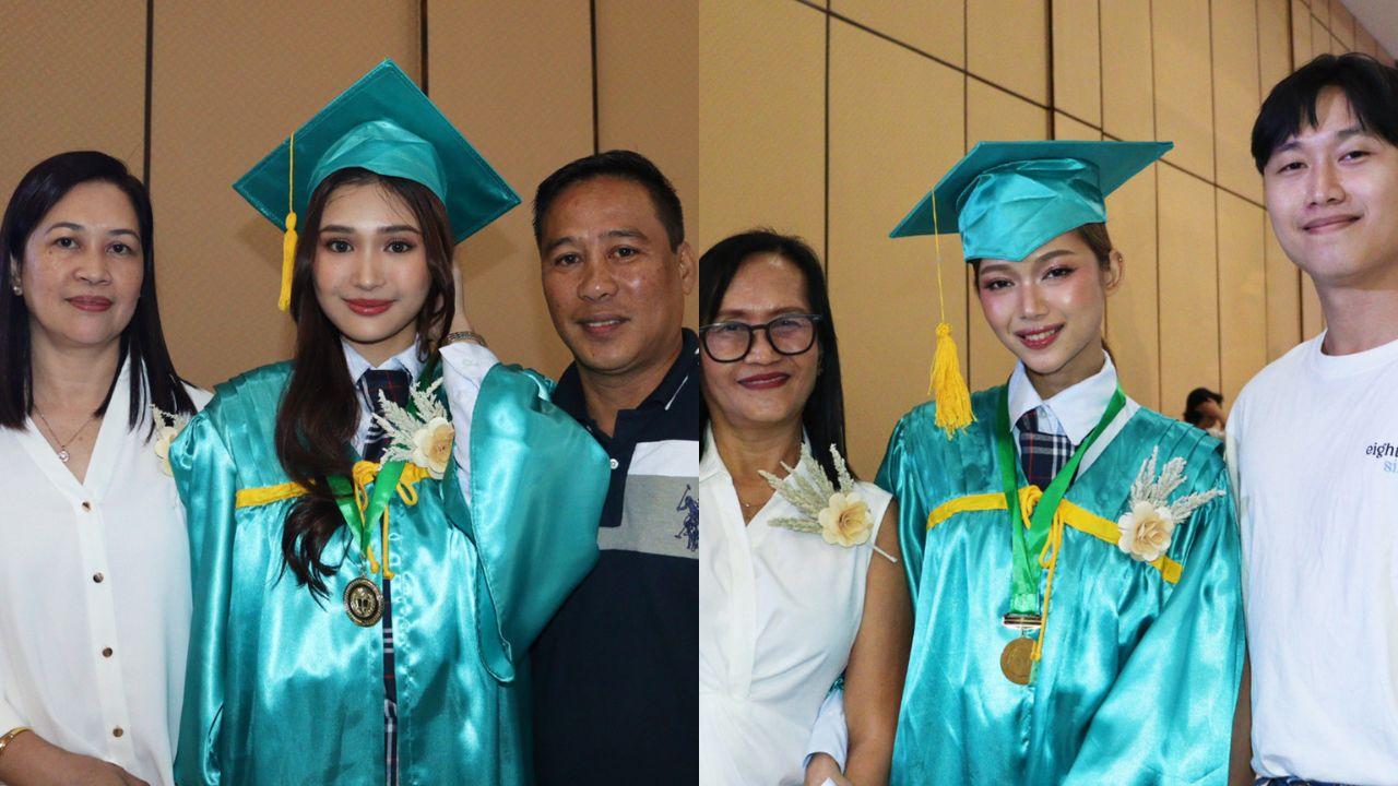 BINI's Jhoanna and Gwen graduate from senior high school with special citations