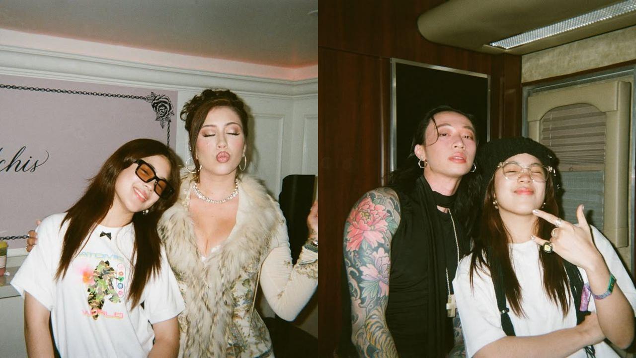 Niana Guerrero shares snaps with Kali Uchis, Keshi