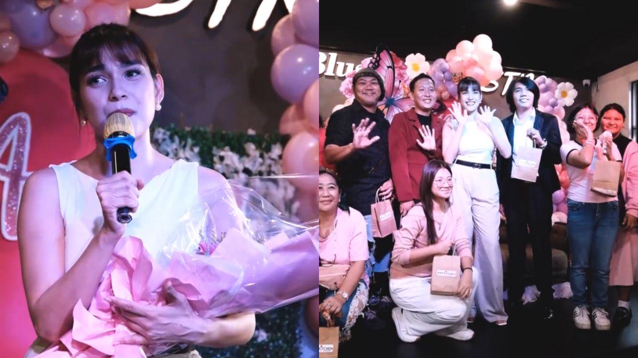 Andrea Torres gets surprise birthday party from fans