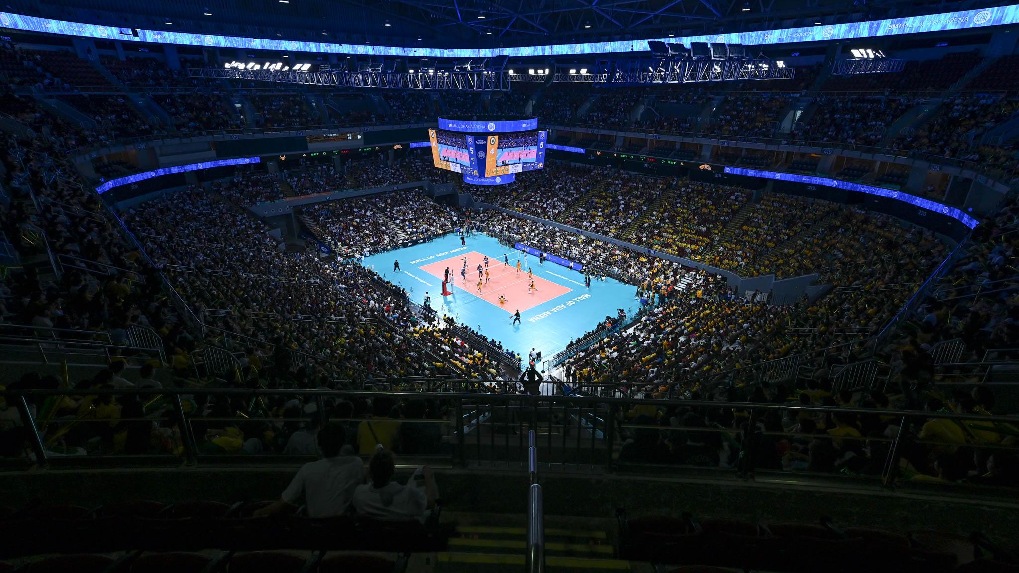 UAAP volleyball at the MOA Arena