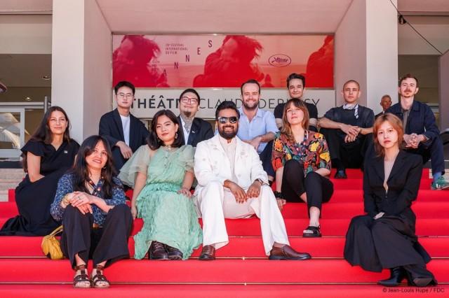 The filmmakers who took part in the Short Film Category at the 78th Cannes Film Festival. Contributed photo