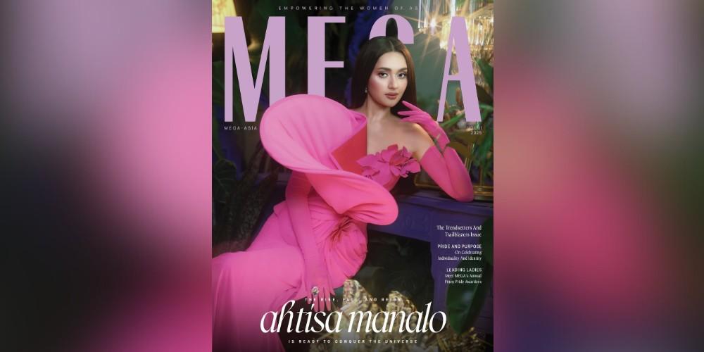 Ahtisa Manalo gives off queenly vibes on Mega magazine's June cover