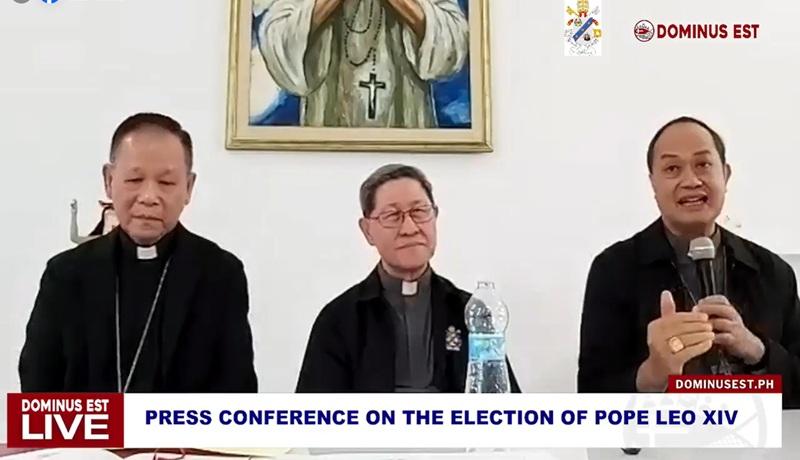 Filipino cardinal electors call for prayers for Pope Leo XIV